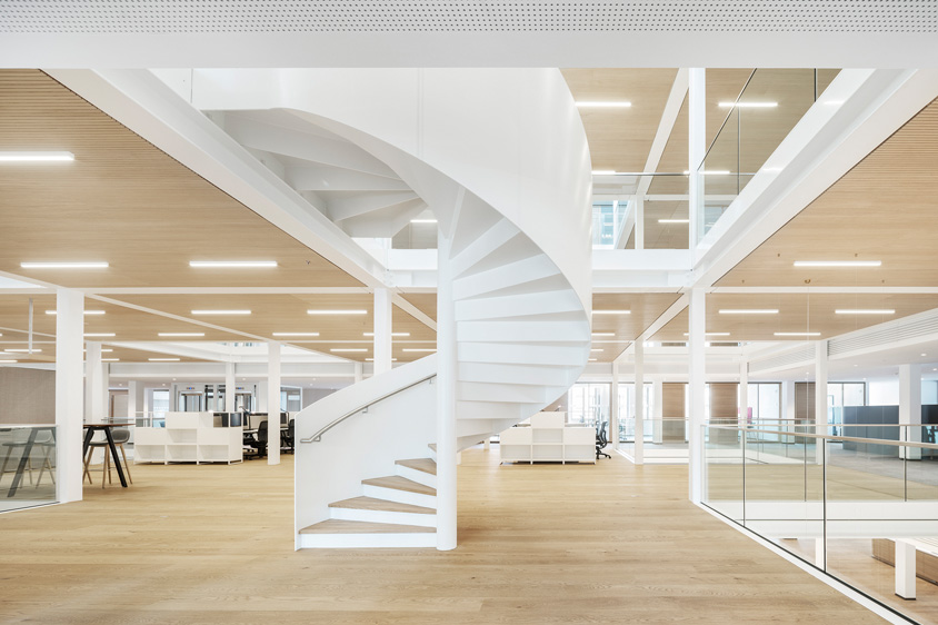 Treppe für Geschäftshäuser