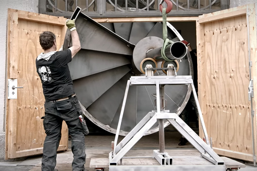 Montage einer Treppe im öffentlichen Gebäude - von spitzbart treppen